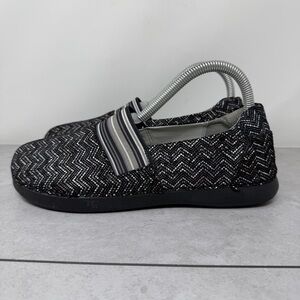 Alegria Glee women's size EU38 US 8-8.5 leather Slip-on Black/Gray shoes